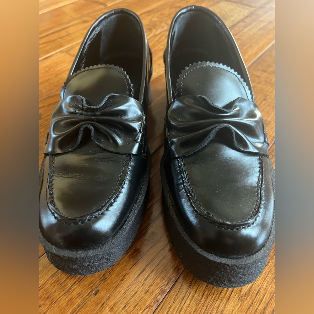 Yohji Yamamoto Loafers Soft Glass Thick Sole Black Size 7 (2 Japanese) - Picture 13 of 15